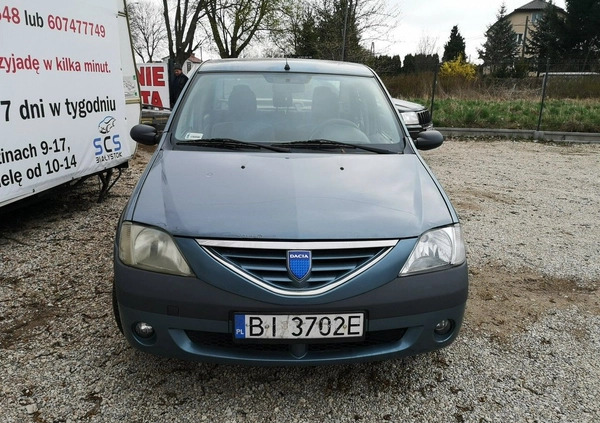 Dacia Logan cena 4199 przebieg: 213456, rok produkcji 2007 z Zielonka małe 16